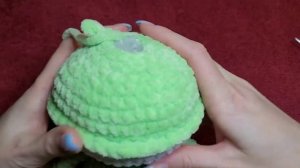 Плюшевая игрушка жабка крючком ♡ Подробный мастер-класс ♡ Заключительная часть.