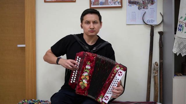 Вунсаккӑрта чух на гармошке. К. Евруков чувашская песня на гармони.