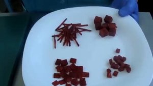 Нарезка из свеклы