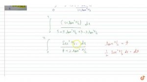 Evaluate `int_0^pi (dx)/(5 + 3 cos x) `