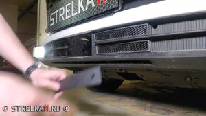 Защита радиатора - CHANGAN CS55 (I) с 2017г.в. - strelka11.ru