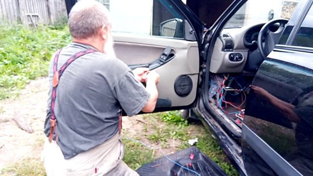 Самый простой способ по установке центрального замка на калину люкс. смотреть онлайн