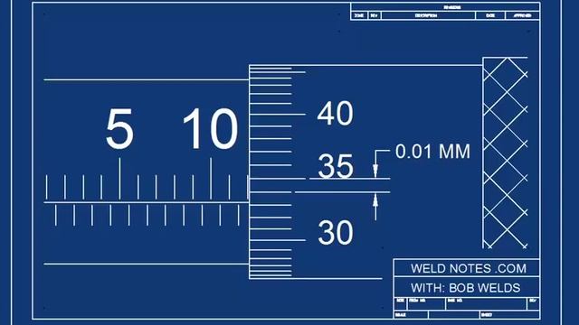 How to Read a Metric Micrometer by WeldNotes.com смотреть онлайн