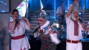 Верка-Сердючка.Концерт в Киевском метро