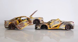 Chevrolet Camaro ZL1 и Ferrrari 488 GTB - Реставрация модели авто\\ Крутые идеи для подростков!