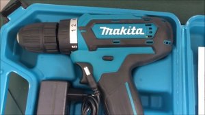 Обзор видео дрель-шуруповерт Makita DF331D-21V
