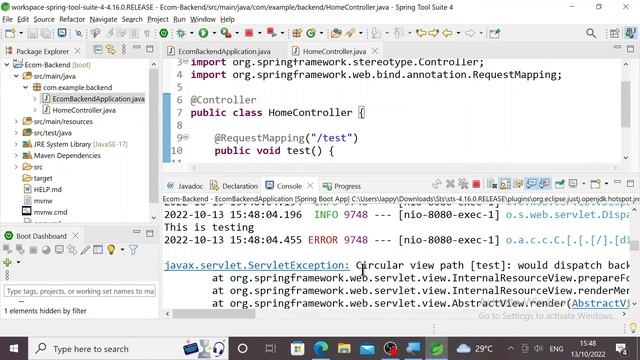 First Program in Spring Boot | Response Body | Spring Boot Main Class | conversion object to JSON смотреть онлайн