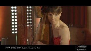 Harp And Violin Duet - Le Onde