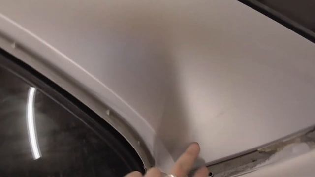 Opel Omega B . Переварка рамки лобового, Покраска крыши смотреть онлайн