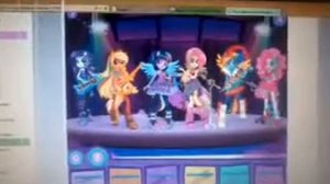 Девушки Эквестрии : Студия Радужный Рок ( игра )