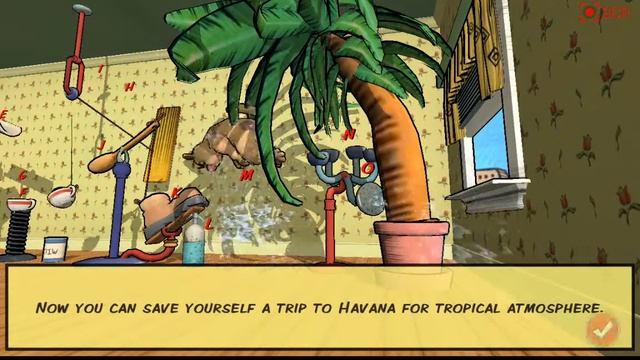 Rube Works  Game -  12 - Water Palm смотреть онлайн