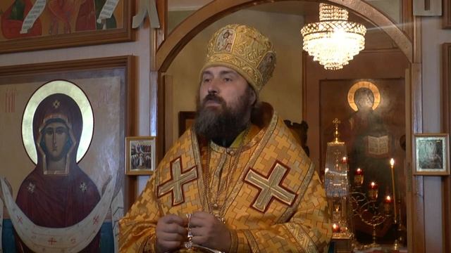 Проповедь епископа Серапиона в день церковного новолетия 2014 09 14 Степногорск