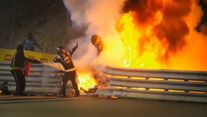 Romain Grosjean's Insane Fireball Crash  Formula 1 Drive To Survive S3 Into Your Arms Thrilling 6