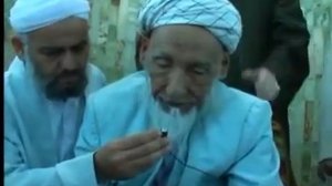 Ustad Kerimberdi Ahunyň (Allah oňa rahmet etsin) wepat etmeginiň öň ýany çekilen şekilli ýazgysy.