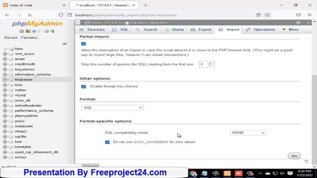 Ecommerce Website Source Code in PHP Free Download