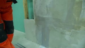 КРЕПС  Этап 1  Подготовка стены для укладки плитки