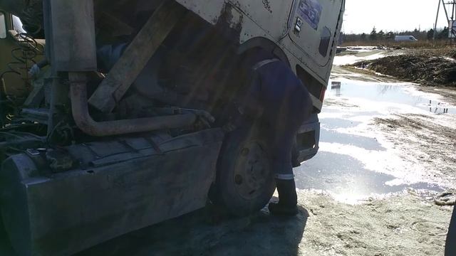 Обзор турбины с ремонта international, начало установки турбины на место, лучше бы купил новую турб смотреть онлайн