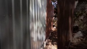 Механизированная покраска оцинкованного забора