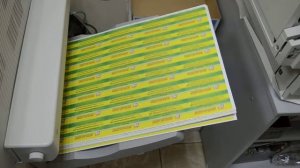 Печать 2000 двухсторонних визиток за 4 с половиной минуты