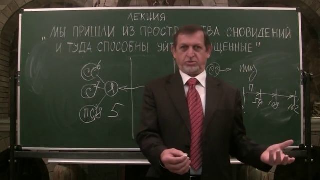 Мы пришли из пространства сновидений и туда способны уйти посвящённые. Лекция В.М. Бронникова