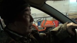 Лада Гранта / Зимой на летних шинах отец поехал за зимними / 80км по зимней дороге