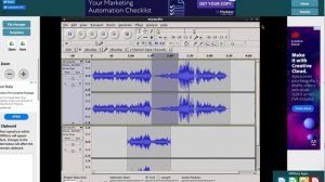 Audacity audio editor online