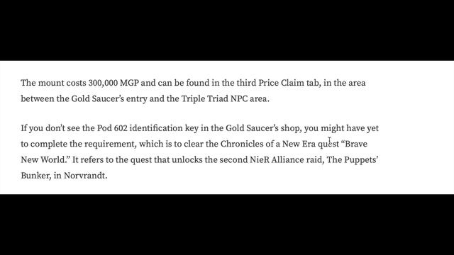 [FFXIV] My Pod 602 Mount #ffxiv, #pod602 смотреть онлайн