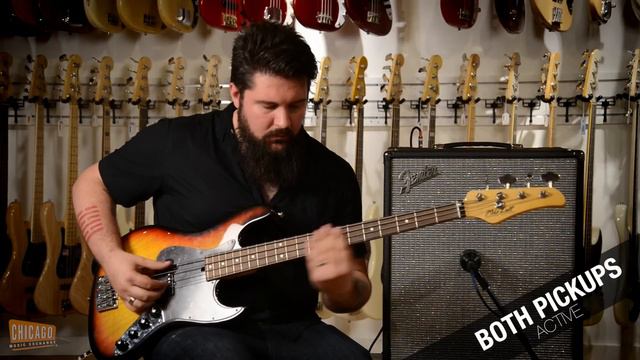 Mike Lull M4V Three Tone Sunburst Bass | CME Quick Riffs | Marc Najjar смотреть онлайн