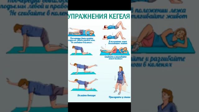 Как правильно делать упражнение Кегеля #здоровье #польза #кегель #рекамендация