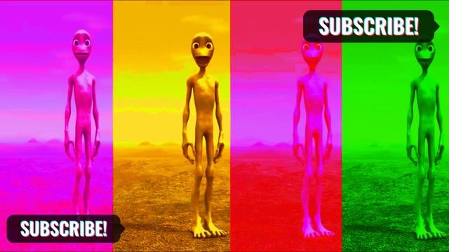 Alien dance VS Funny alien VS Dame tu cosita VS Funny alien dance VS Green alien dance VS Dance son смотреть онлайн