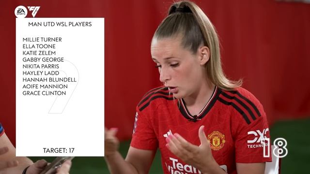 How many Man Utd players can Ella Toone name in 30 seconds?! | LIES | Millie Turner Vs Ella Toone смотреть онлайн