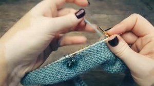 "Облачный свитер" 3-я часть. Спицами. МК.