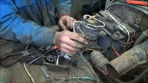Уаз за 30 тысяч серия 44,резня с генераторшами,тахометр НЕ работает.mp4
