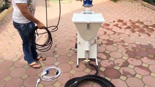 Сборка штукатурной станции ТАЙФУН смотреть онлайн