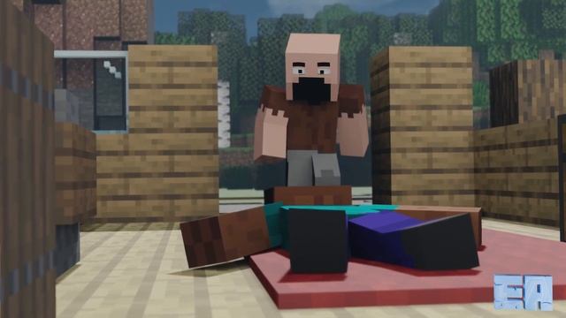 История майнкрафта - Нотч (Эпизод 2) Minecraft animation смотреть онлайн