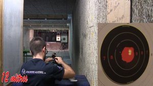 Crosse pour Artemis PP 700 SA , montage et essai à 25 mètres