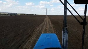 МТЗ 82.1 с БДФ 2.4 дискую подсолнух