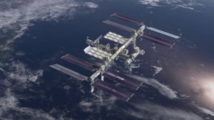 МКС - Бесплатный видео футаж. Международная Космическая Станцая в космосе на земной орбите 4K