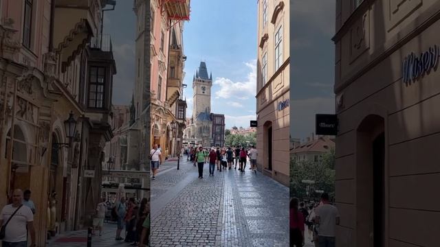 Old Town Square in Prague! #shorts