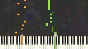 Super Bell Hill - Super Mario 3D World - Piano Tutorial
