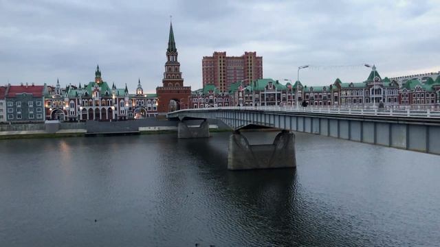 Оптимальный маршрут по набережной Йошкар-Олы смотреть онлайн