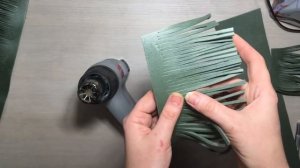 Мастер-класс ветка ели из изолона