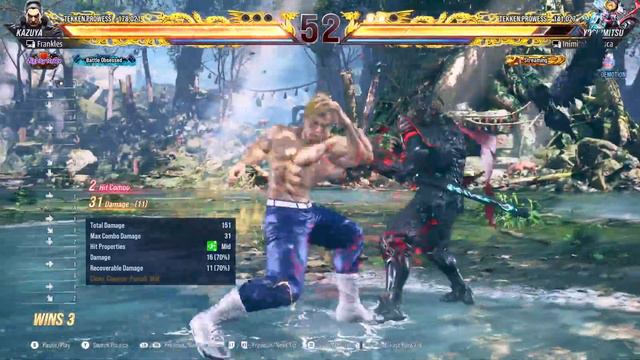 Fighting a cheater in Tekken 8 смотреть онлайн