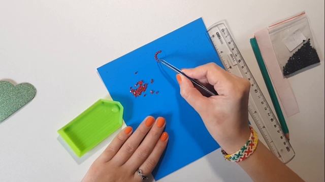 Открытка на 9 мая из остатков алмазной мозаики смотреть онлайн