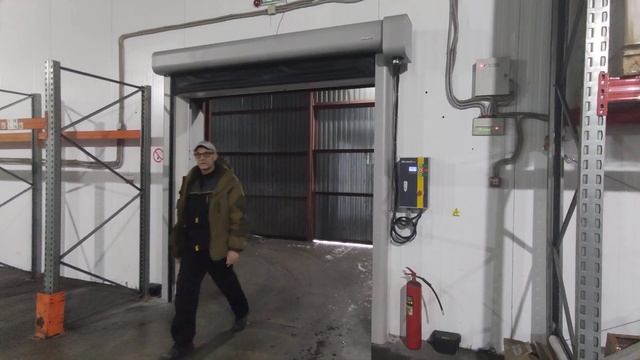 Скоростные рулонные ворота ПВХ DOORHAN SPEEDROLL SDI ДЛЯ СКЛАДА
