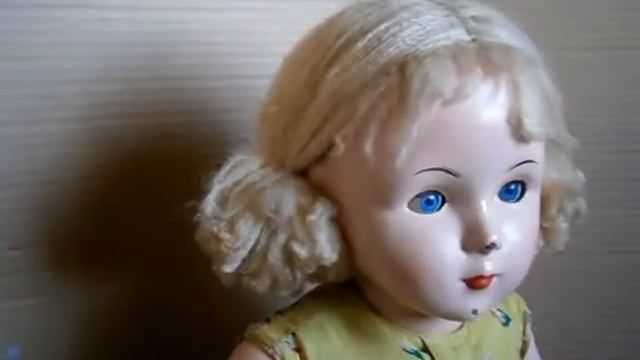 Стары добрые игрушки СССР Антикварная кукла Ирина ф к Победа Киев