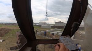 Автокран"ТУАПСИНЕЦ" Монтаж фундаментных блоков