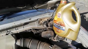 Промывка солярой двигателя в Митсубиши паджеро ИО 1999 год