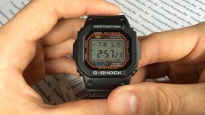 Наручные часы Casio G-SHOCK GW-M5610-1E - видео обзоры | Watch-Forum.RU