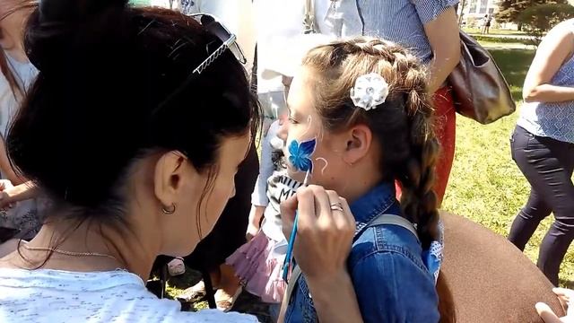 Мой аквагрим. смотреть онлайн